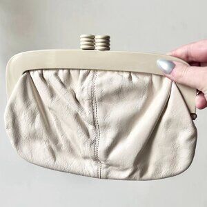 Italian Leather Vintage Clutch Eatons Canada